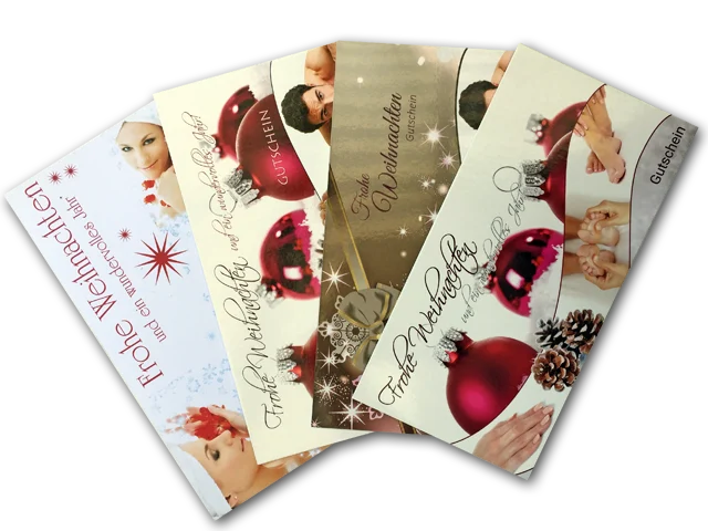 Geschenkgutscheine vom Kosmetikstudio Beautyline